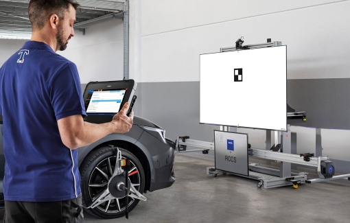 Texa Kalibriersystem TEXA RCCS 3 EVO – Für Frontkamera und Radar von Pkw und leichten Nutzfahrzeugen